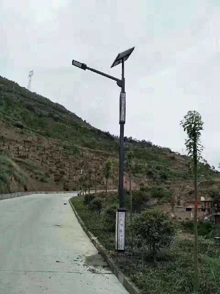 迭部县仿古太阳能路灯